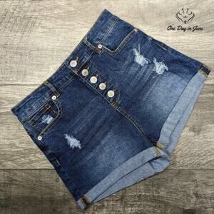 Love Tree Denim High Waist Shorts Size S